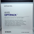 MODERE AXIS OPTIPACK Bioceautical Nutrition 30 Packets New Sealed Box