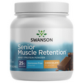 Swanson Senior Muscle Retention Protein Powder - Chocolate 1.06 lb Powder