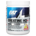 GAT Creatine HCl+ - Strength, Gains, Energy, Endurance, Hydration, Power 30 Serv