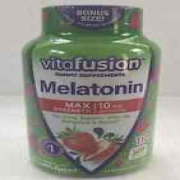 Melatonin Gummies 10mg Extra Strength Natural Sleep Aid 110 Gummies Exp 10/2024