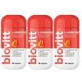 3X Biovitt L-Carnitine Vitamin Block Accelerate Fat Burning Healthy [30 Capsule]