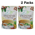 2X PRIMME Coffee DTX Instant Mix Fiber Fat Burn Firm Healthy Weight Management