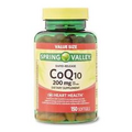 Spring Valley CoQ10 200mg Rapid Release Softgels - 150ct Heart Health Exp:03/26