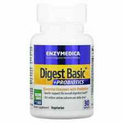 4 X Enzymedica, Digest Basic + Probiotics , 30 Capsules