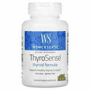 4 X Natural Factors, WomenSense, ThyroSense, Thyroid Formula, 60 Vegetarians Cap