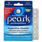 4 X Nature's Way, Probiotic Pearls Acidophilus, 1 Billion, 30 Softgels