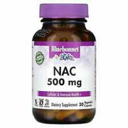 4 X Bluebonnet Nutrition, NAC, 500 mg, 30 Vegetable Capsule