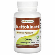 4 X Best Naturals, Nattokinase, 100 mg, 90 Vegetarian Capsules