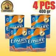 Pack x 4- ENSUREADVANCE FOOD SUPPLEMENT CHOCOLATE (400 GRS) free shipping!
