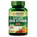 Himalayan Orgnaics Plant Based Hair Vitamin With Biotin DHT Blocker 60 Veg Capsu