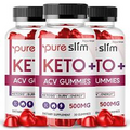 Pure Slim Keto ACV gummies, Pure Slim Gummies Maximum Strength Official (3 Pack)