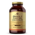 Omega-3 Fish Oil Concentrate 1000 mg 120 Soft Capsules Spirit Solgar