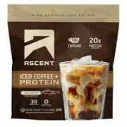 Ascent Iced Coffee and Protein, 30 Servings/ 1.8 lb Total