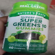 * Nature's Truth, Super Food, Super Greens 10, Natural Green Apple 60 9/25 #8899