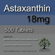 Astaxanthin Powerful antioxidant for skin Xtra Mailbox-Safe x 500 Tablets