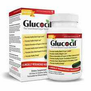 Glucocil 30-Day Supply 120CT – Premium Blood Sugar Support, Promotes Healthy