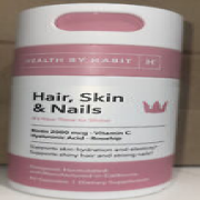 NEW 1 BOTTLE Health By Habit HAIR SKIN NAILS Biotin 2000 mcg Hyaluronic Acid