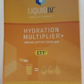 Liquid I.V. Hydration Multiplier Immune Support Tangerine 15 Sticks Pk Exp 3/25