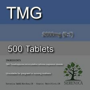TMG Trimethylglycine 2000mg Strong High Strength x 500 Tablets