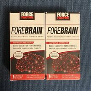 2X Force Factor Forebrain Memory Support Supplement Vegetables Cap 60 Total