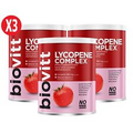 3X Biovitt Lycopene Complex Natural Extracts 12 Types Vitamins Healthy Skin 240g