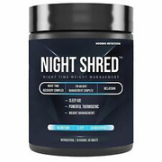 Night Shred  Night Time Fat Burner for Men Women 60 Tablets; Pack Of 3