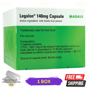 1 X Legalon 140mg by Madaus Germany 100's Traditionally used for liver