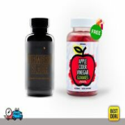Turmeric Black Fat Burner Weight Loss Hot Muscles + Apple Cider Vinegar Gummies