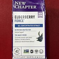 New Chapter Elderberry Force 40 Vegan Capsules, Exp: 06/2024