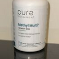 Pure Therapro Rx Methyl Multi Without Iron - 120 Vegan Capsules(exp.11/2026)