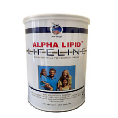 3 Cans Alpha Lipid Lifeline Blended Milk Colostrum Powder & Express
