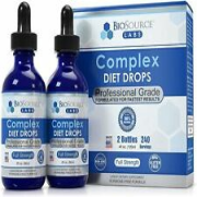 Complex Diet Drops – Natural Weight Management Drops Unisex 2 oz - Pack of 2