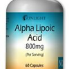 Alpha Lipoic Acid 800mg Serving 60 Caps Premium Quality By Sunlight Free Ship US