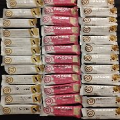 36 no cow Birthday Cake S'mores Chocolate Chip Cookie Protein Bars Dairy Free