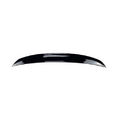 Compatible with Benz CLA Class X118 CLA200 260 CLA35 CLA45 AMG 2019-2022 Rear Trunk Lid Spoiler Wing Carbon Fiber Look Splitter Lip (Color : Glossy Black)