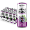 Optimum Nutrition Amino Energy Sparkling Hydration Drink Electrolytes Caffeine