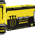 Rehab Tea + Lemonade + Energy, Energy Iced Tea, Energy Drink 15.5 Ounce (Pack of