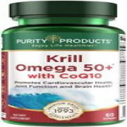 Purity Products - Krill Omega 50+ with CoQ10, 60gels EPA/DHA