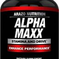 Arazo Nutrition Alphamaxx Health Supplement 60 Herbal Pills