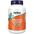 NOW Foods Magnesium & Potassium Aspartate 120 Veg Caps