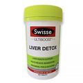 US 1 x New Swisse Liver Detox Ultiboost 200 Tablets Liver Health Support Bloat
