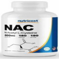 Nutricost N-Acetyl L-Cysteine (NAC) 600mg, 180 Capsules - EXP 04/2026