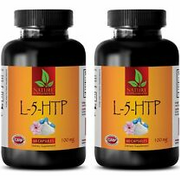serotonin plus - L-5-HTP - sleeping aid herbal - 2 Bottles (120 Capsules)