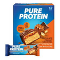 Pure Protein Chocolate Peanut Caramel Protein Bars. 20g Protein, 1.76 oz, 12 Ct