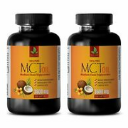 weight loss natural - PURE MCT OIL 3600MG - brain body diet 2 Bottles