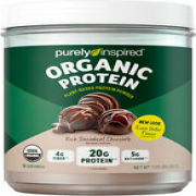 Purely Inspired Organic Plant-Based Protein Powder Chocolate 20g Protein 1.25 Lb