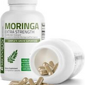 Bronson Moringa Extra Strength Capsules Moringa Oleifera Powder, 120 Count