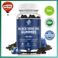 Black Seed Oil Gummies with Black Elderberry Support Cardiovascular Health