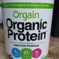 Orgain Organic Creamy Chocolate Fudge Protein Powder - 2.03lbs.