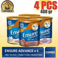 ensureadvance food supplement ASSORTED FLAVORS (400 grs) free shipping!-PACK X4
